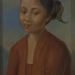 Renato Cristiano_Potrait Of Balinese Girl Red Kebaya_1995